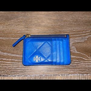Tory Burch Top Zipper Card Case